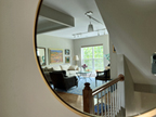 Feng Shui - Mirror Redirects Energy to Living Room - Den